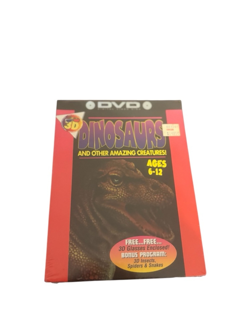 Dinosaurs and Other Amazing Creatures! DVD - Red & Black Cover